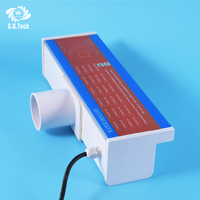 Fait à la main intérieur/extérieur RGB cascade murale acrylique coloré descente d'eau pour jardin cour intérieur étanche plastique IP68