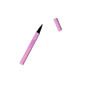 Grosir kustom Label pribadi pabrik warna merah muda pena cair stempel Eyeliner penghapus pensil