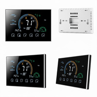 Termostato Inteligente WiFi Digital con Pantalla Táctil ABS, Montado en la Pared, para Calefacción y Refrigeración, Control por Aplicación Tuya, para Contratistas de HVAC YOD