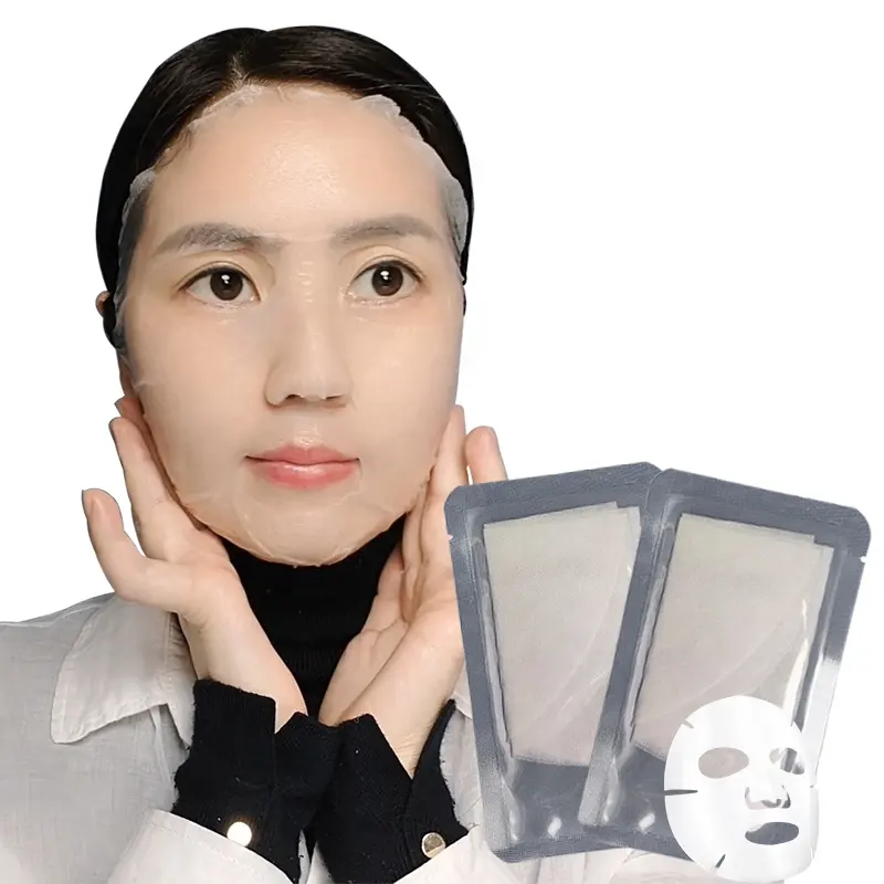 Gefrier getrocknete Maske Anti-Aging Fade Fine Lines White ning Verjüngende Haut Feuchtigkeit spendende Hebe maske Cotton Pulp Fiber Gesichts maske