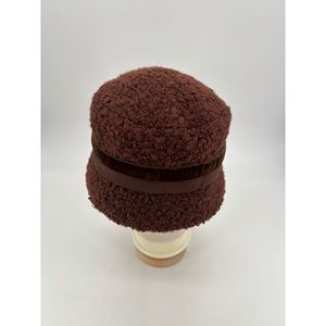Cappello Cloche Marrone in Stile Casual Etnico - Product Image 3