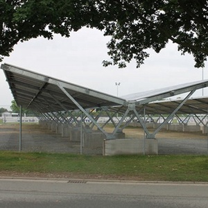 Abri de voiture <span class=keywords><strong>solaire</strong></span> en <span class=keywords><strong>aluminium</strong></span> avec système de montage pour le sol - Product Image 6