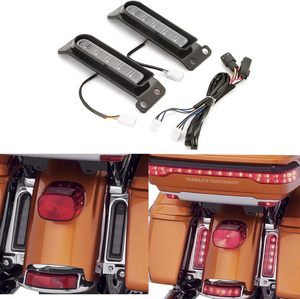 Feux auxiliaires LED Keystone pour feux de positionnement, de freinage et de clignotants pour <span class=keywords><strong>Harley</strong></span> Touring Road King Road Glide Street Glide 2014-2024 - Product Image 4