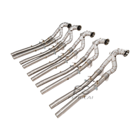 Sistema de Escape Aislado de Acero Inoxidable SS304 al por Mayor de Fábrica para Audi RS3 8Y 2.5T 2019-2024, Colector de Escape para Mejora de Potencia