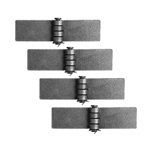 Stile Design industriale saldato in acciaio con <span class=keywords><strong>cerniera</strong></span> a <span class=keywords><strong>cerniera</strong></span> stile rimorchio porta posteriore <span class=keywords><strong>cerniera</strong></span> - Product Image 1