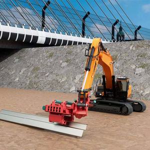 Ks85 साइड पकड़ शीट पाइल ड्राइवर हाइड्रोलिक वाइको हथौड़ा खुदाई मशीन - Product Image 5