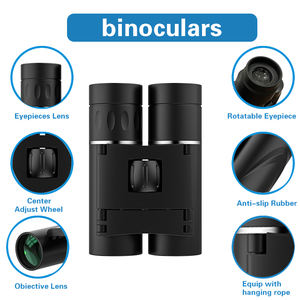 Venta caliente potente 500x25 binoculares compactos plegables de largo alcance con alcance impermeable diario para turismo telescopio turístico - Product Image 4