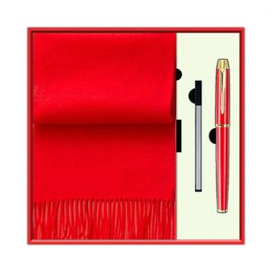 Ensemble cadeau promotionnel avec écharpe rouge, cadeaux pour événements professionnels avec logo personnalisé, adapté pour le Nouvel An, Noël et les réunions annuelles - Product Image 5