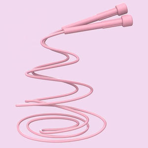 थोक अनुकूलन लोगो कूद रस्सी pvc रिट्रेटेबल समायोज्य खेल प्रशिक्षण प्रतियोगिता खिलौना रस्सी - Product Image 2