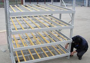 श्रम की बचत गोदाम कैनन रोलर रैक बॉक्स भंडारण के लिए स्वचालित चलती रैक - Product Image 5