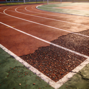Granulés de caoutchouc EPDM pour piste d'athlétisme scolaire, surface de terrain de jeu, revêtement de sol, haute élasticité, matériau antidérapant et sûr - Product Image 1