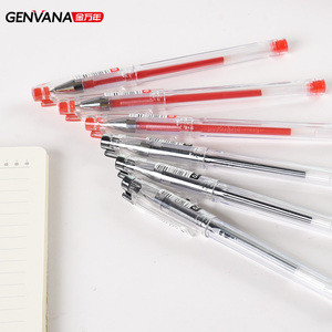 Bolígrafos de Gel Líquido Personalizados al por Mayor Genvana, <span class=keywords><strong>Punta</strong></span> <span class=keywords><strong>Fina</strong></span>, Escritura Suave, <span class=keywords><strong>Punta</strong></span> de Aguja de 0.4 mm, con Logotipo Personalizado - Product Image 3