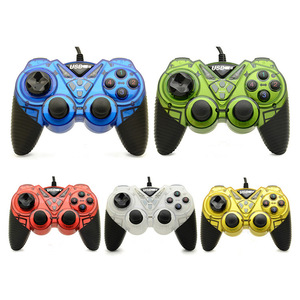 <span class=keywords><strong>Controller</strong></span> di gioco con cavo USB per <span class=keywords><strong>PC</strong></span> Computer portatile vibrazione Joystick Gamepads per Win XP/Win7/Win8/Win10 F22 21 - Product Image 3