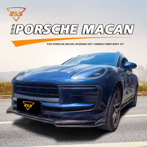 Kit de Carrocería de Fibra de Carbono Seca para Porsche <span class=keywords><strong>Macan</strong></span>, Mejora de Piezas de Automóvil, Lip Delantero, Difusor Trasero, Accesorios para Automóviles - Product Image 3