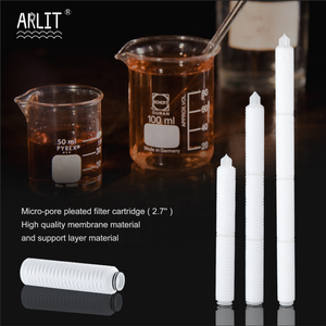 Cartouche filtrante plissée en PP 10 "X 69mm de marque <span class=keywords><strong>ARLIT</strong></span> 0.1micron 226 Élément filtrant plat pour l'industrie chimique - Product Image 4