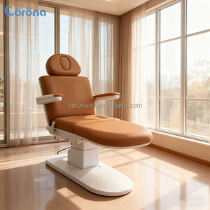 Lit de beauté électrique de salon, chaise de soin du visage avec hauteur réglable pour <span class=keywords><strong>spa</strong></span>, clinique, équipement <span class=keywords><strong>esthétique</strong></span> - Product Image 1