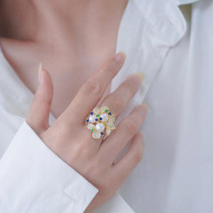 ขาตั้งแหวนเงินแท้ S925 พร้อมลูกปัดกลมขนาด 7-10 มม. อุปกรณ์ทำเครื่องประดับวินเทจ DIY 10085 ไข่มุกเม็ดเดี่ยว - Product Image 2