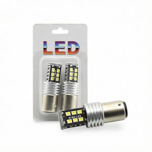 Ampoule LED bleue 12V pour voiture, clignotante, feu stop, clignotant - Product Image 1