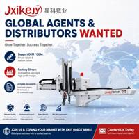 Nouveau bras robotisé automatique Xinkejy à 5 axes, haute résistance, servo, 3050W, pour assemblage par moulage par injection, automatisation industrielle, 250kg, 1 exemplaire