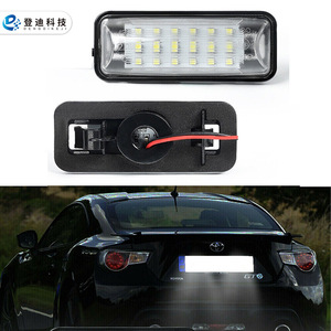 Luz LED para matrícula 84912FG110 para Toyota Faw Jp Subaru Brz Impreza Wrx Legacy, luz blanca, PC, aluminio, 50000h de duración - Product Image 5