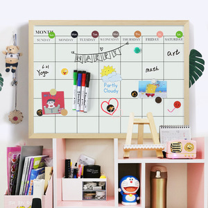 Tenture murale simple 20x30 30x40 40x50 60x90 tableau <span class=keywords><strong>blanc</strong></span> magnétique tableau d'écriture papeterie de bureau - Product Image 5