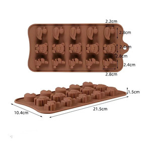 <span class=keywords><strong>Promotion</strong></span> 1PC Silicone Chocolat Moule En Forme De Coeur DIY Bonbons Gâteau Moule Gâteau Décoration Fournitures Outils De Cuisson Moule En Gros - Product Image 5