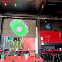 Modules de panneaux LED 500x250mm P1.86 P2.5 P2.9 P3.91 pour affichage publicitaire intérieur, écran LED pour événements, affichage d'ambiance pour restaurant