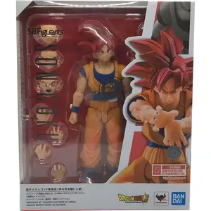 Action Figure Drag0n SHF Super Saiyan God Aura <span class=keywords><strong>Goku</strong></span> 3.0, Statuetta Anime Collezionabile ad Alta Posizionalità, Giocattolo per Uomini, Idea Regalo - Product Image 3