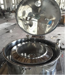 Centrífuga Top Descarga Basket Separador 304 Top Descarga Filtro Placa de Aço Inoxidável para Separação Líquida Sólida - Product Image 4