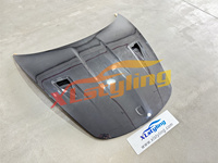 Accessoires de voiture, pièces automobiles, kit carrosserie, capot en fibre de carbone sèche, couvre-moteur pour Porsche 718 Real GT4 2021
