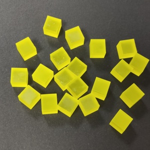 Uncut Material Fluorescent Yellow Color Synthetic Ce GAGG Gadolinium-aluminum-gallium Garnet Rough for Loose Gems Making - Product Image 6