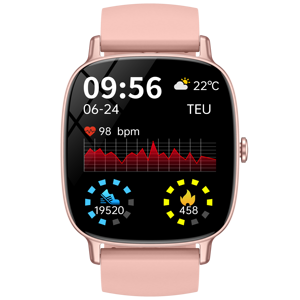 Reloj Inteligente 2026 P122 con IA, Pantalla Cuadrada de 1.85 Pulgadas, Gel de Sílice, Monitor de Actividad Física, Resistente al Agua IPX8, Carga Magnética 4.0, Compatible con Android e iOS 9.0 - Product Image 1