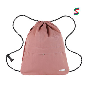 Sac à dos léger de voyage en gros avec cordon de serrage, sacs de sport et de basketball imperméables à cordon, sacs réutilisables à cordon de serrage - Product Image 1