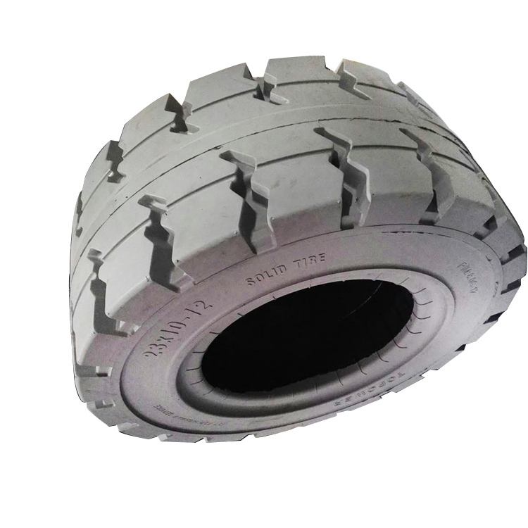 Direct Factory Supply Topower Bias New Long Warranty Solid Tires 12x4.5 for Genie Lift Scissor Lift Aerial Work Platform