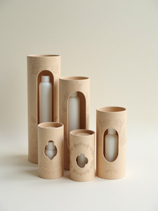 Envases de Tubo de Papel Kraft Cosmético Sostenible para Botellas de Perfume, Decorativos para el Cuidado de la Piel - Product Image 3