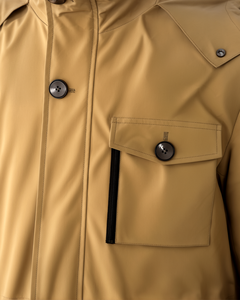 Giacca Bomber da Uomo Autunno Inverno Streetwear 90% Imbottitura in Piuma d'Oca Traspirante Chiusura Monopetto Design a Blocchi di Colore - Product Image 3
