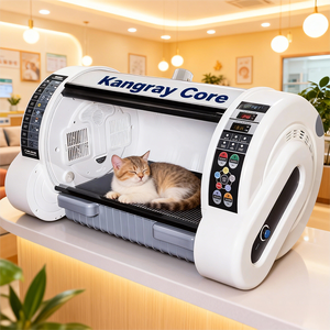 ตู้ฟักไข่สัตว์เลี้ยงพร้อมออกซิเจน |   อุปกรณ์ตู้อบสัตว์เลี้ยงสำหรับการฟื้นฟูในห้องไอซียู ลูกสุนัข ลูกแมว ขายส่ง - Product Image 6