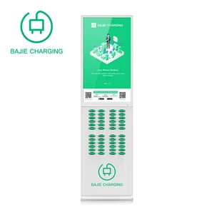 Producto más vendido nueva tecnología 2023 48 Slots Sharing Powerbank Station bajie carga del teléfono