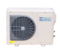 Unidad de condensador de compresor R404A de 1 fase de 220V 50Hz Unidad de condensación refrigerada por aire