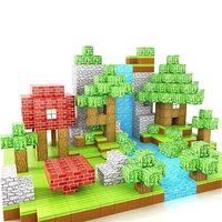 Blocs de construction magnétiques Montessori >14 ans, jouets sensoriels, cube anti-stress, jouets de construction en plastique, jouets éducatifs STEM