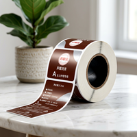 Impression d'étiquettes de bouteilles de produits, autocollants adhésifs personnalisés en rouleau, autocollants en vinyle imperméables