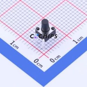 K2-1109DP-G3SW-04 Tactile Switch Through hole Component (THT)-4P,4.5x4.5mm Switch 1.8N Through Hole 4.5mm 4.5mm - Product Image 1
