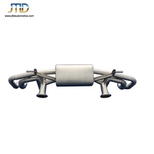 Sistema di scarico JTLD performance silenziatore valvetronico di scarico in acciaio inossidabile Catback con telecomando per Audi <span class=keywords><strong>R8</strong></span> V8 2008-2013 - Product Image 6