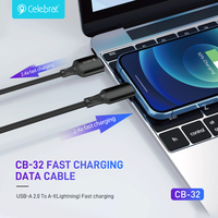 Kabel Data USB-C ke Micro USB Fast Charge dengan Lapisan Nilon untuk iPhone dan Android, Pengisian Cepat 3A