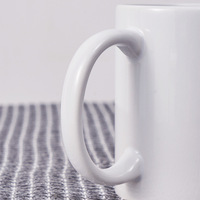 Logo personnalisé 11oz tasses à sublimation en céramique design nordique isolation thermique chaude performance Halloween café boire