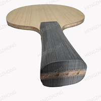 Feuille de fibre de carbone véritable en arylate, ALC durci directement, utilisée pour la fabrication de raquettes de tennis de table