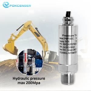 Pokcenser G1/2 0-600bar 제어 압력 송신기 석유 화학 산업 압력 센서 - Product Image 2