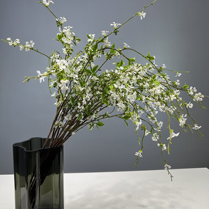 Planta Artificial <span class=keywords><strong>de</strong></span> Sauce Nevada, Ramo Decorativo para Bodas, Hogar, Oficina y Jardín, <span class=keywords><strong>Flor</strong></span> Artificial <span class=keywords><strong>de</strong></span> Imitación Personalizable - Product Image 4