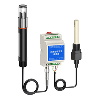 Capteur de qualité de l'eau multiparamètres pH EC Température TDS Salinité Sortie RS485 4-20mA pour l'alimentation en eau municipale en ligne