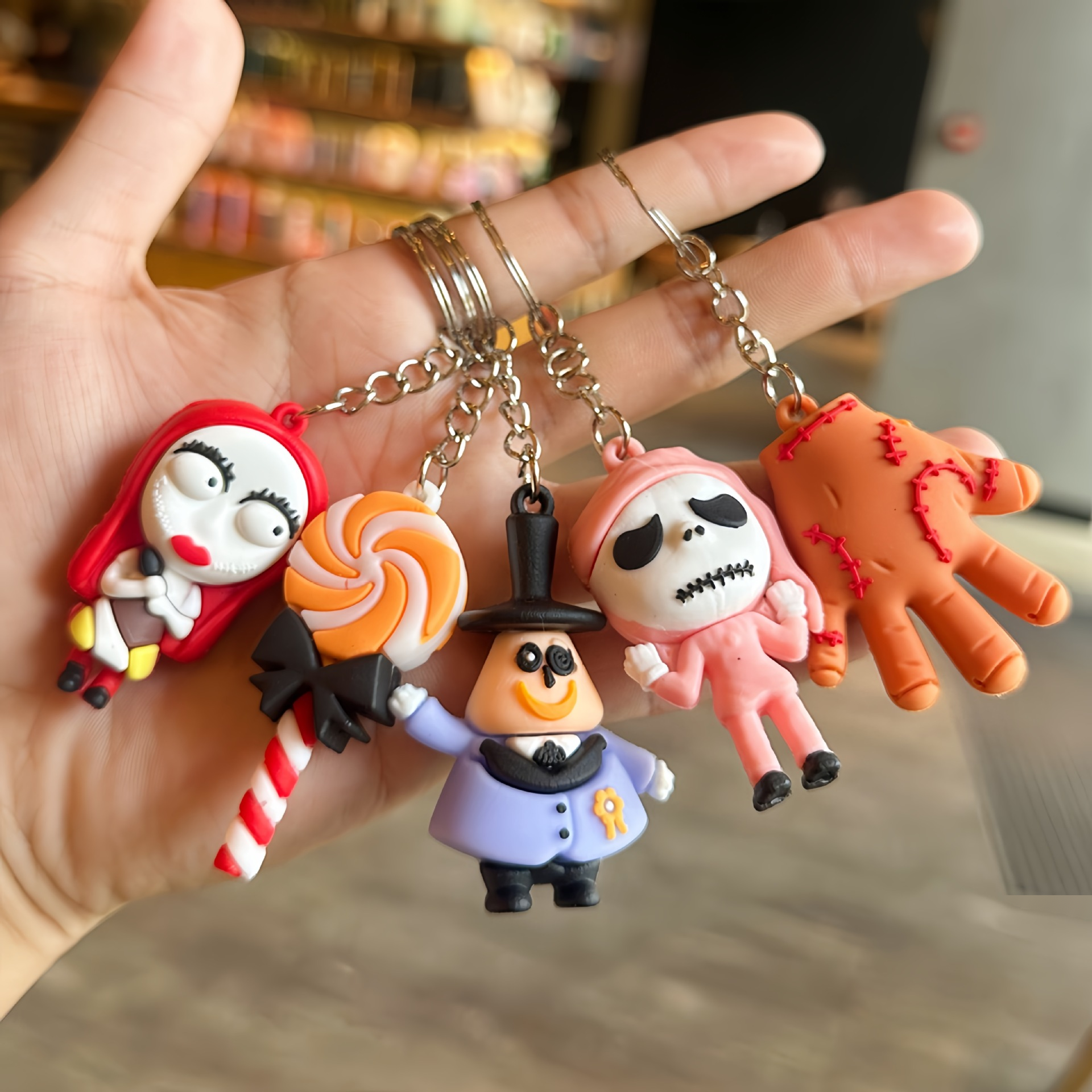 104-Halloween Keychain(contact us for catalog to get 6000+styles